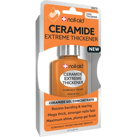 Nail-Aid Ceramide Extreme Thickener Nail Treatment, 0.55 fl (Best Nail Treatment For Weak Nails)