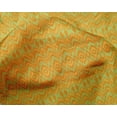 thumbnail image 4 of oneOone Silk Tabby Fabric Ethnic Geometric Flame Stitch Fabric Prints By Yard 42 Inch Wide, 4 of 4