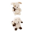 thumbnail image 1 of 2 mini peluches encantadores, adornos suaves para regalo cachorro y oveja, 1 of 9