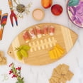 thumbnail image 2 of ACDANC 2026 New Football Shaped Bamboo Wood Cutting Board and Charcuterie Board,Great Gift for Football Fans for Game Day,Parties,Tailgating,Barbecues,Football-Themed Events, 2 of 8