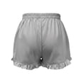 thumbnail image 4 of BOOMNY Womens Pajamas Shorts Elastic Wasit Baggy Pjs Shorts For Women Plaid Lightweight Loose Fit Homewear Loungewear Bottoms, 4 of 4