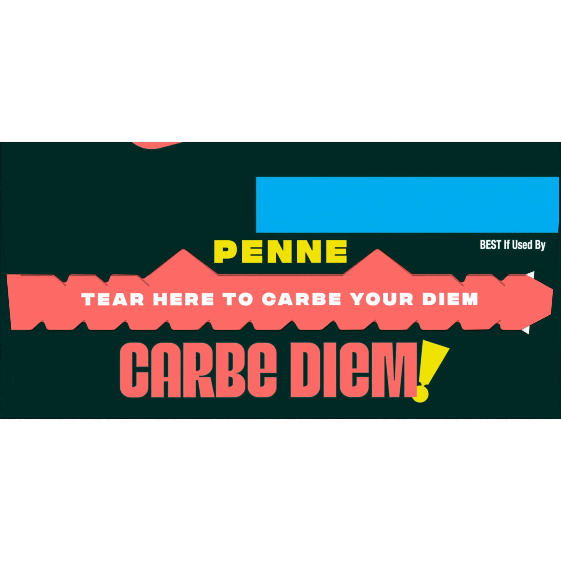 Carbe Diem High Fiber Penne Pasta, Dairy-Free & Wheat-Free, 12 oz