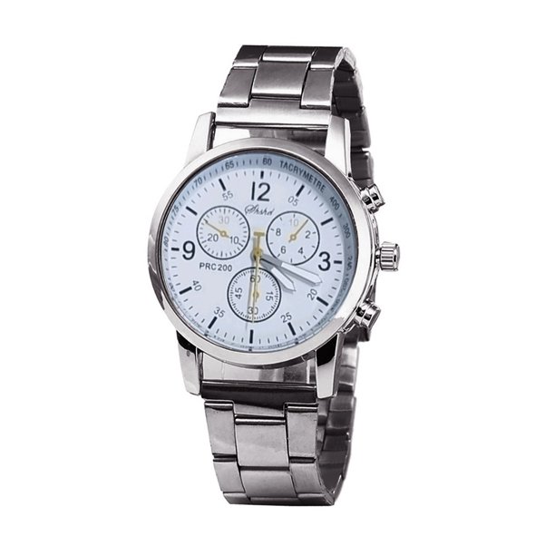 SENJIAQ Watches for Men,Fashion Neutral Quartz Analog Wristwatch Steel Band Watch Birthdays, Graduations, Christmas Eve, Halloween,Anniversaries Gifts