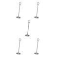 thumbnail image 1 of Baohd Porte-Numéro de Table Contemporain Photo Stand pour les Paramètres de l'Hôtel à la Mode Argenté 25cm 5Set, 1 of 6