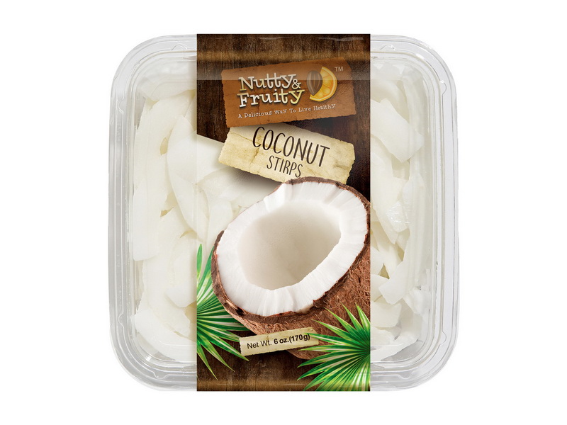 (Price/CS)Nutty & Fruity Dried Coconut Strips 7/6oz, 559619 Walmart