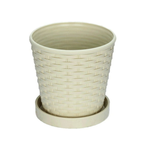 Flower Pot Homedecor Garden Decor Planter Pots Bamboo Flowerpot Herbs Office High-Grade Indoor Plants Nursery Containers