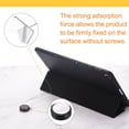 thumbnail image 3 of Retractable Cable Lock with Square Patch Remote Control Security Lock with Adjustable Cord Tether Anti Theft for TV Black, 3 of 7
