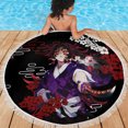 thumbnail image 3 of Kokushibo - Demon Slayer Beach Blanket Anime Japan Style Ts04, 3 of 5