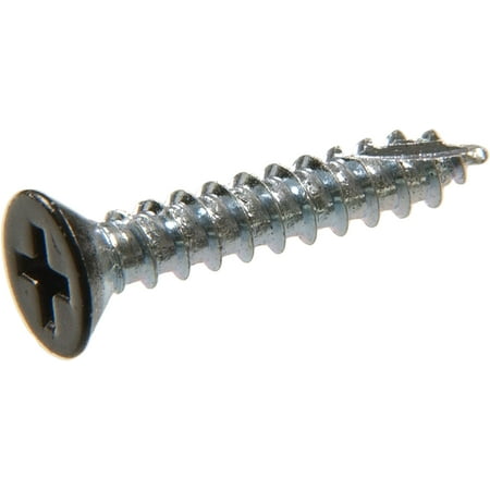 

45392 5-Inch x 1/2-Inch Flat Phillips Wood Screw Black 50-Pack