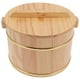thumbnail image 3 of Juego de cubo de madera para arroz al vapor. Recipiente versátil para almacenar arroz con tapa., 3 of 7