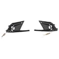 thumbnail image 7 of Ikon Motorsports Fog Light Covers Fits 2022-2024 Honda Civic 11th Gen OE Style Gloss Black ABS Fog Lamp Bezel W/ LED Yellow Switchback Turn Signal, 7 of 7
