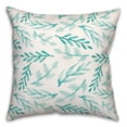 thumbnail image 2 of Creative Products Blue Leafy Branches 18x18 Indoor / Outdoor Pillow, 2 of 3