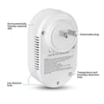 thumbnail image 4 of 4-in-1 Air Quality Monitor Gas CO Alarm Monitor Temperature and Humidity Detector with LCD Display for Indoor Office(EU), 4 of 5