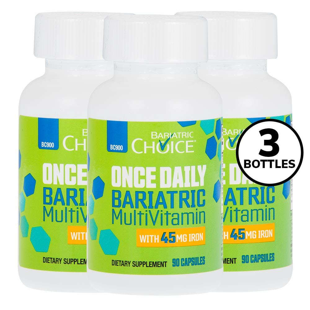 Bariatric Choice Once Daily Bariatric Multivitamin with 45mg Iron (90ct