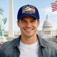 thumbnail image 2 of UngA 250 Anniversary USA Hat Adjustable United States 250 Year American Anniversary Eagles Embroidery Patriotic Baseball Cap for Men Women,One Size, 2 of 4