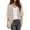 B Khaki, variant on Lightweight Cardigans for Women Womens Solid Elegant Puff Sleeve Cardigan Loose Cover Up Casual Blouse Tops Shrugs for Women Dresses Beige L