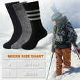 thumbnail image 7 of NovForth Winter Warm Thermal Socks for Men , Heated Socks for Women, Extra Thick Merino Wool Hiking Socks Crew Boot Socks,Perfect for extreme cold weather (2 pairs/4 pairs), 7 of 7