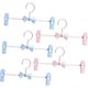 thumbnail image 3 of 20 Pcs Hanger Loose Pants Clothes Hangers Hangers Pants Clip Skirt Hanger Quilt Storage Hanger Plastic Household Clip Hanger Clothes Hangers Sheet, 3 of 4