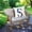 S, variant on Alphabet Letter Floral Decorative Throw Pillow Cover Square Cushion Protector for Sofa Bedroom Chair Home