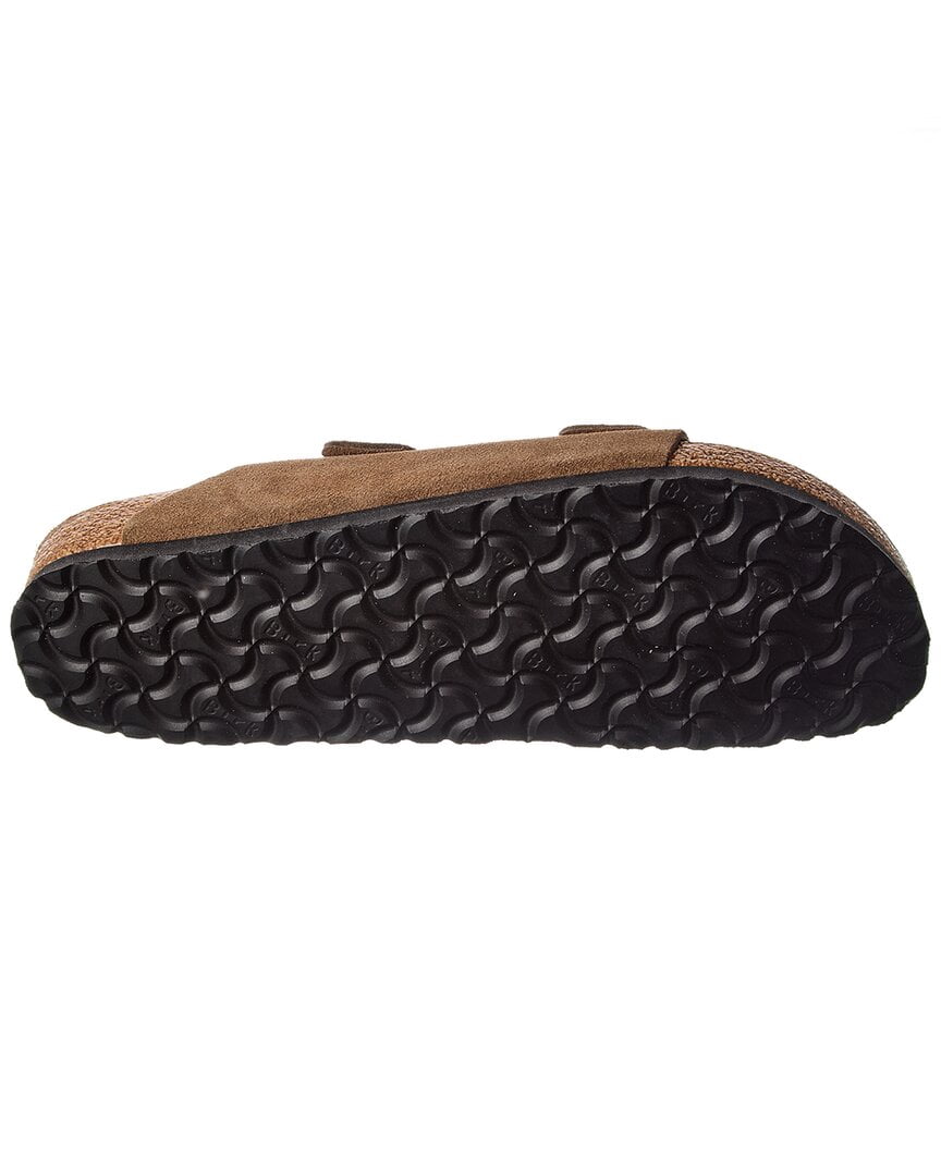 Birkenstock Arizona BS Narrow Suede Sandal, 44, Brown