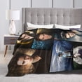 thumbnail image 3 of Super Soft Flannel Throw Robert Pattinson Edward Cullen Twilight Blanket 40"X30" For Bed, Sofa, Camping, Cold Cinema Or Travel,Gift For Your Family And Friend, 3 of 4