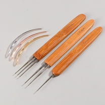 FRCOLOR 6 Pcs/1 Hair Interlocking Tool Braider Set Chunky Hair Accessories Size 1