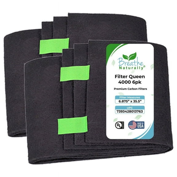 Filter Queen Defender 4000 Series Replacement Carbon Pre Filter 6 Pack