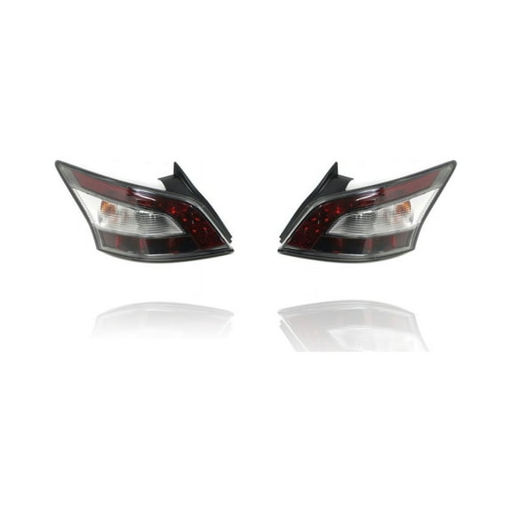 Tail Light Assembly - Cooling Direct Fit/For 12-14 Nissan Maxima - Pair, Left Driver   Right Passenger Set - 265509DA0B, 265559DA0B