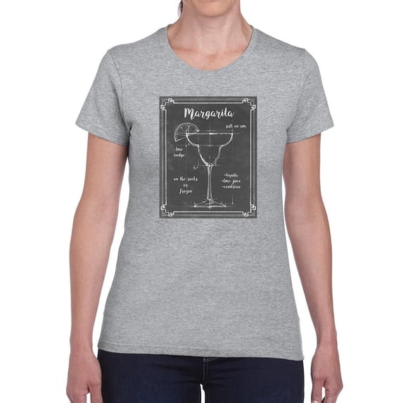 Mixology Margarita T-Shirt Women -Ethan Harper Designs, Female XX-Large