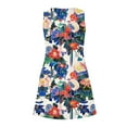 thumbnail image 4 of Womens Sleeveless Floral Sundress Casual Summer Dress Beach Vacation Dress Lightweight A-Line Tank Dresses, 4 of 6