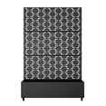 thumbnail image 2 of MAYEERTY 72"x47" Metal Rectangle Flower Pots and Planter Raised Box with Trellis for Vine Climbing Plants, Black, 2 of 6