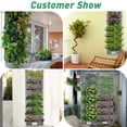 thumbnail image 5 of Hanging Grow bags Garden Grow Bag with 7 Pockets,Waterproof Wall Hanging Plants Fabric Flowerpot for Garden Home Decoration, 5 of 8
