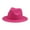 Rose Red, variant on Kids Classic Wide Brim Fedora Hat Children Boys and Girls Felt Hat Jazz Hats Classic Wide Brim Panama Dress Hat