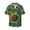 Sunflowers2, variant on offers the Surfing Dinosaur for Men's Casual Short-sleeved Shirt, a button-up collared shirt with a pocket, perfect for beach vacations and yacht travel in the Large size.