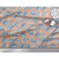 thumbnail image 2 of Soimoi Poly Georgette Fabric Scorpion Grasses Floral Decor Fabric Printed Yard 42 Inch Wide, 2 of 3