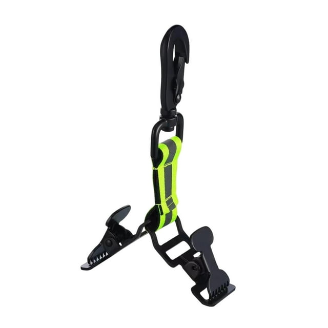 Rongfmy Gant de Pompier avec Sangle, Outil de Travail Portable Compact, Vert