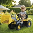 thumbnail image 6 of DOLU Kids Pedal Tractor and Excavator Ride On Toy with Adjusting Seat for Kids Ages 3+, 6 of 9