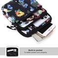 thumbnail image 4 of HAWEE Multifunction Phone Bag One Shoulder Phone Waist Bag Diagonal Cross Bag Smart Phone Case Outdoor Bag Triple Zip Hipster, 4 of 6