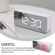 thumbnail image 5 of Injueey Alarma digital de plástico, 6 engranajes, pantalla acrílica de 7,48 pulgadas, Cable de alimentación, reloj proyector, higrómetro Type2 NO2, 5 of 6
