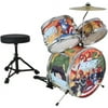 Peavey Marvel Avengers Complete Drum Set For Children With Drumsticks (3014130)