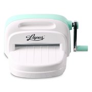 Angle View: Htovila Manual Die Cutting Embossing Machine Card Embosser for PVC Card Credit Festivals Paper Cards Cutting Machine Manual Embosser Machine