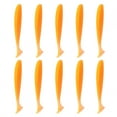 thumbnail image 2 of Appât de Pêche Douce, 10pcs 70mm Simulation Artificielle T Queue Leurre Appât Pêche Leurre Appât Conception de Pointe, 2 of 8