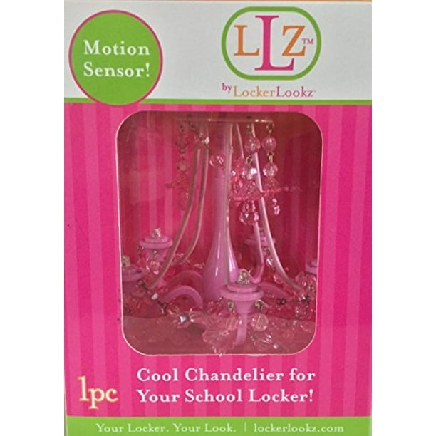 Locker Lookz Pink Motion Sensor Led Chandelier Com Locker Lookz Pink Motion Sensor Led, Locker Lounge Mini Chandelier