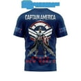 thumbnail image 3 of Captain American Brave New World Hoodie T-Shirt, 3 of 7