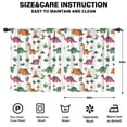 thumbnail image 2 of Blackout Kids Curtains,Dinosaur and Volcano Pattern Childrens Insulated Curtains Set Of 2,Bedroom Essentials,Toddler Room Decor 52"x63", 2 of 5