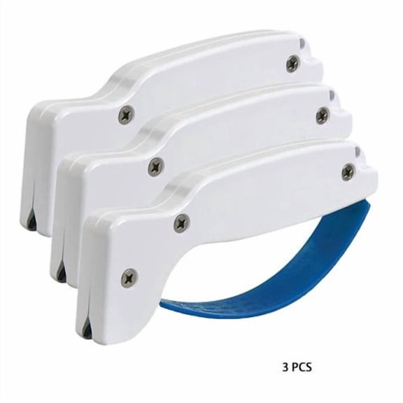 Lrdan 3 Pack Knife Sharpener for Straight & Serrated Knives – Restores & Sharpens Tools, Multi-Purpose Sharpening Kit