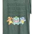 thumbnail image 3 of Pokémon - Starter Trio Pastel   - Women's Short Sleeve Graphic T-Shirt, 3 of 5