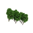 thumbnail image 1 of Guardoinrt 20Pcs Plastic Model Tress Train Railroad Scenery Props Scale 1:150 Kit Green, 1 of 6