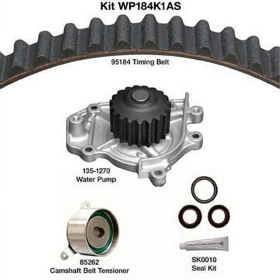 Dayco WP184K1AS - Engine Timing Belt Kit with Water Pump Fits select: 1990-1995 ACURA INTEGRA