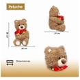 thumbnail image 2 of Oso De Peluche Ultra Suave Con Ramo De Rosas Desmontable, 2 of 5